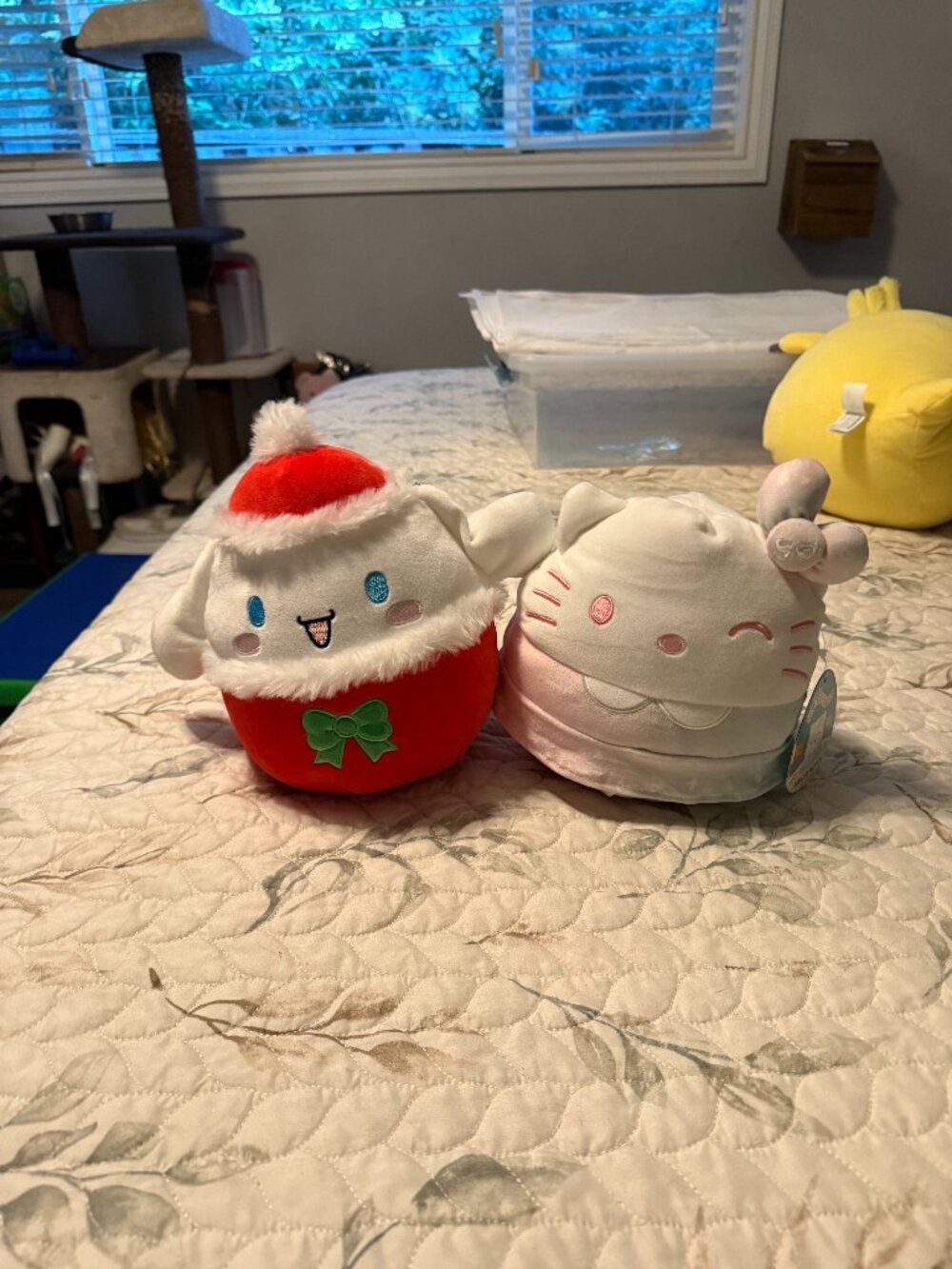 Sanrio Squishmallows Cinnamoroll and Hello Kitty Plush